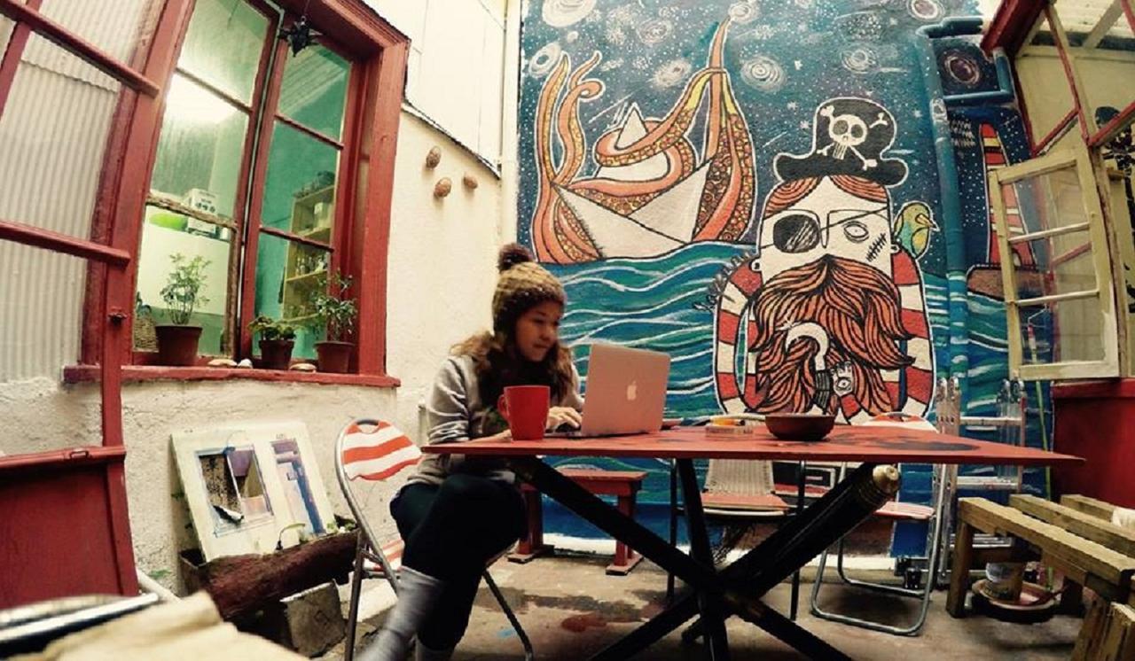 Hostal Del Pirata Valparaiso Bagian luar foto