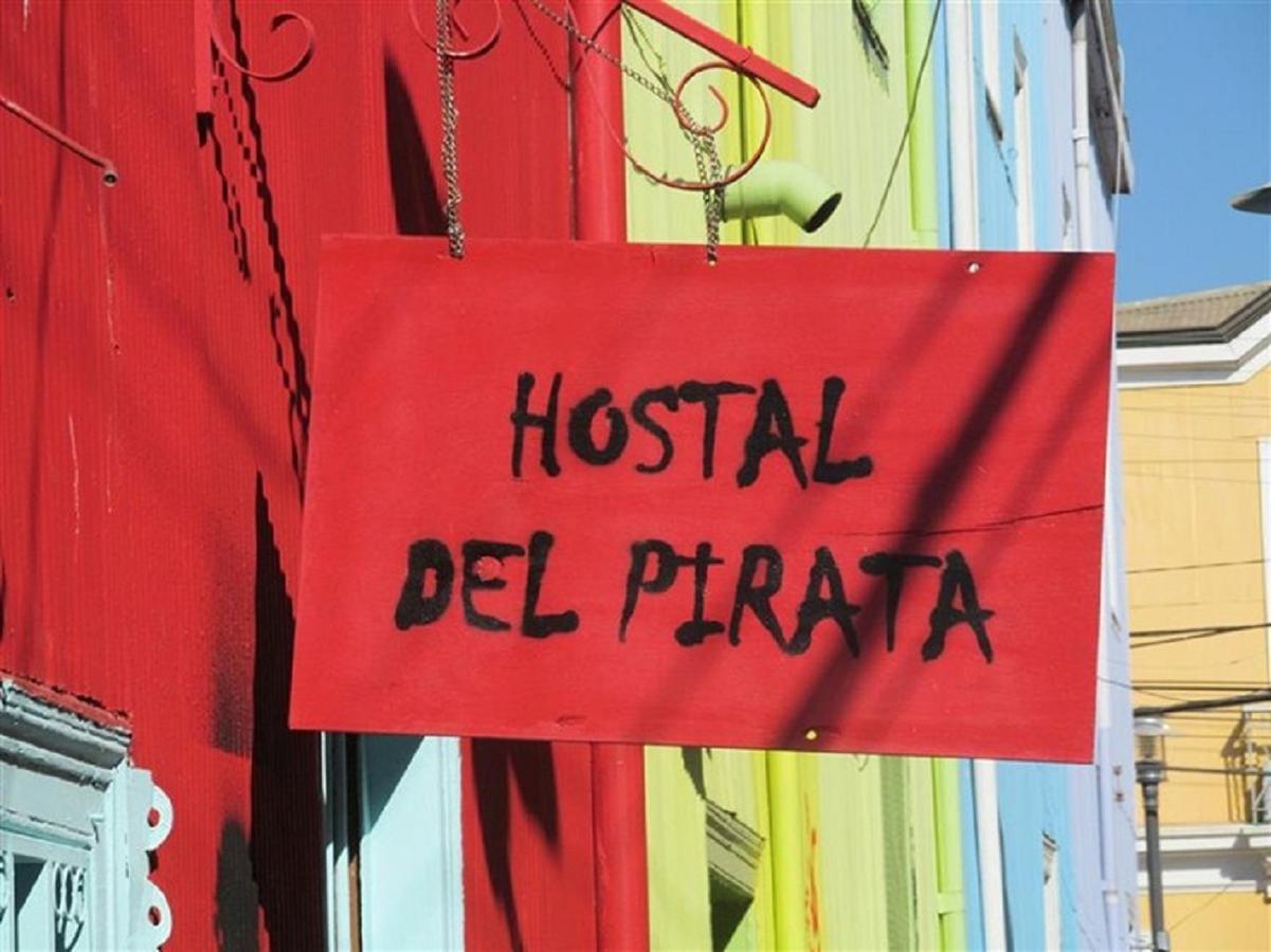 Hostal Del Pirata Valparaiso Bagian luar foto